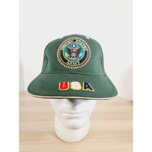 Santo Cap Embroiderd United States Army Hat Adjustable One Size Fits‎ All NWOT